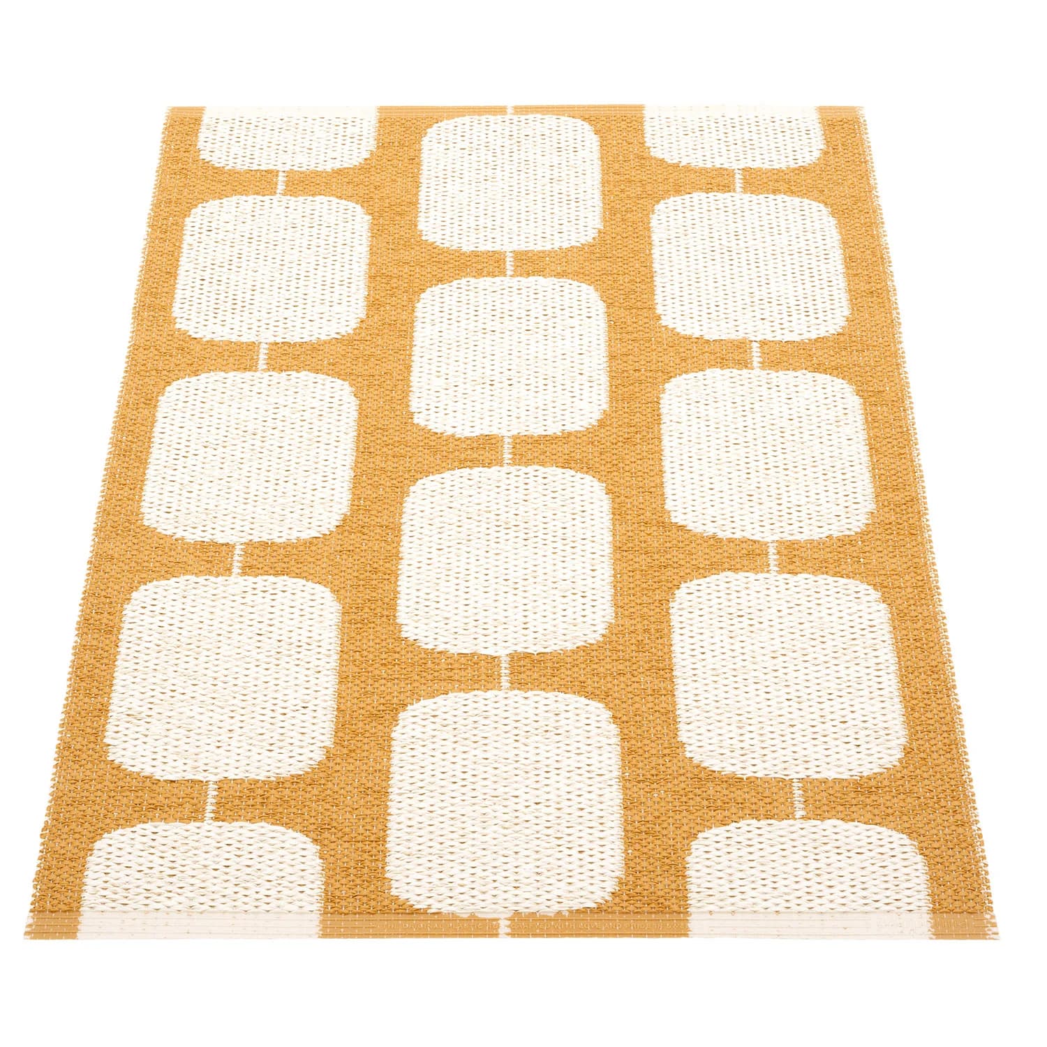 Pappelina, Teppich 70x100 cm stone / ochre / vanilla