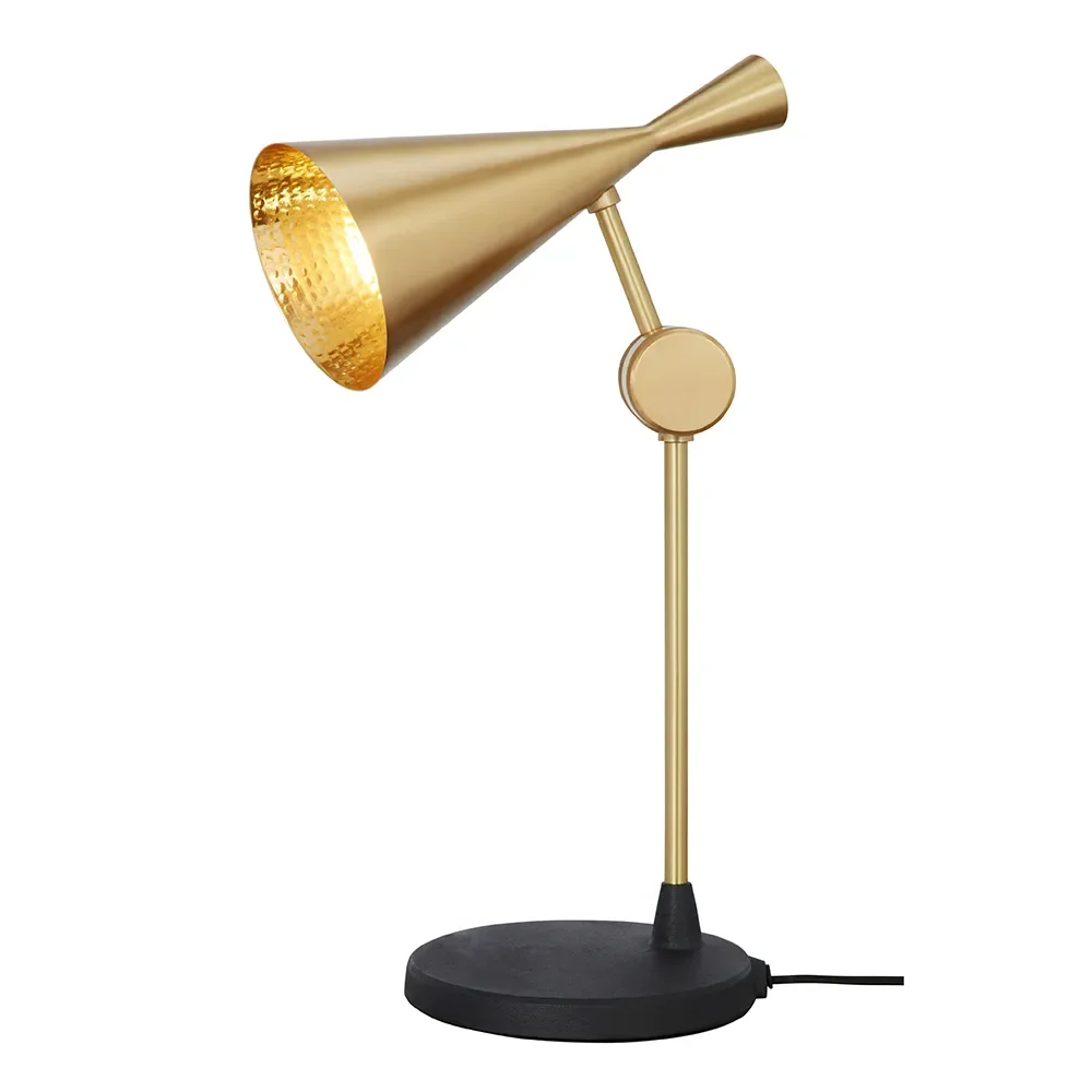Tom Dixon, Beat Tischlampe Brass LED