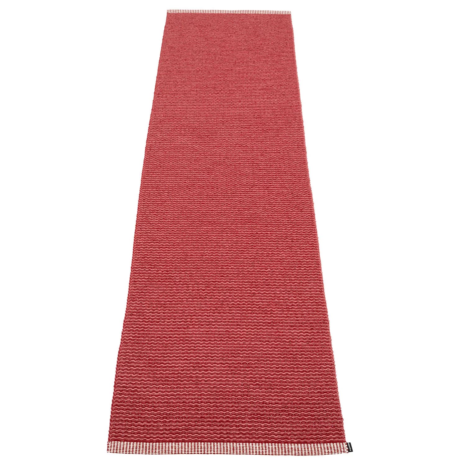 Pappelina, Mono Teppich 60x250 cm blush / dark red
