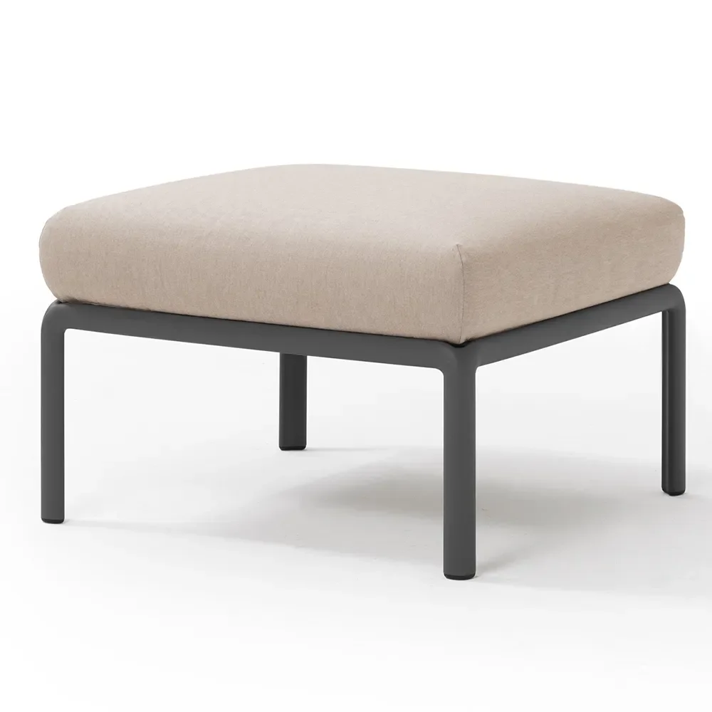 Nardi, Komodo Hocker Anthrazit-Canvas Sunbrella