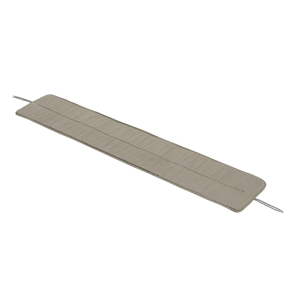Muuto, Linear Steel Bankkissen 170x34 cm Light Grey