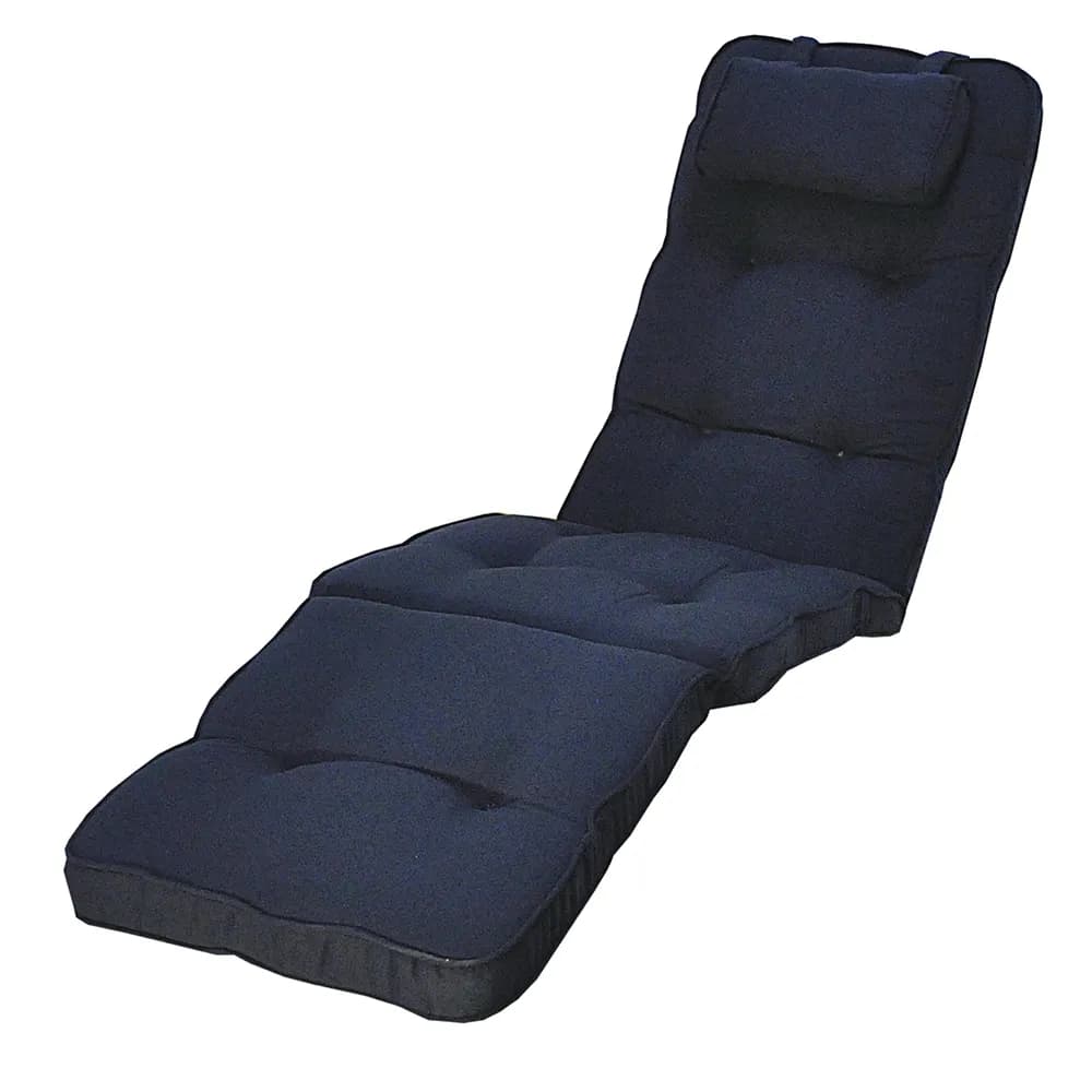 Fritab, Woodline Liegestuhl Kissen 45 Blau