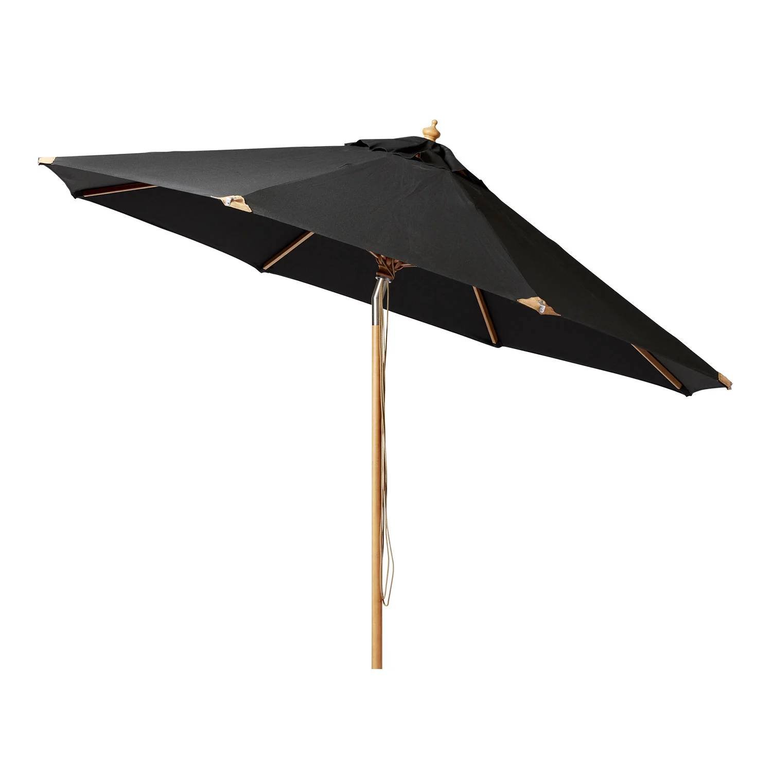 Cinas, Pomino 330 cm Sonnenschirm schwarz