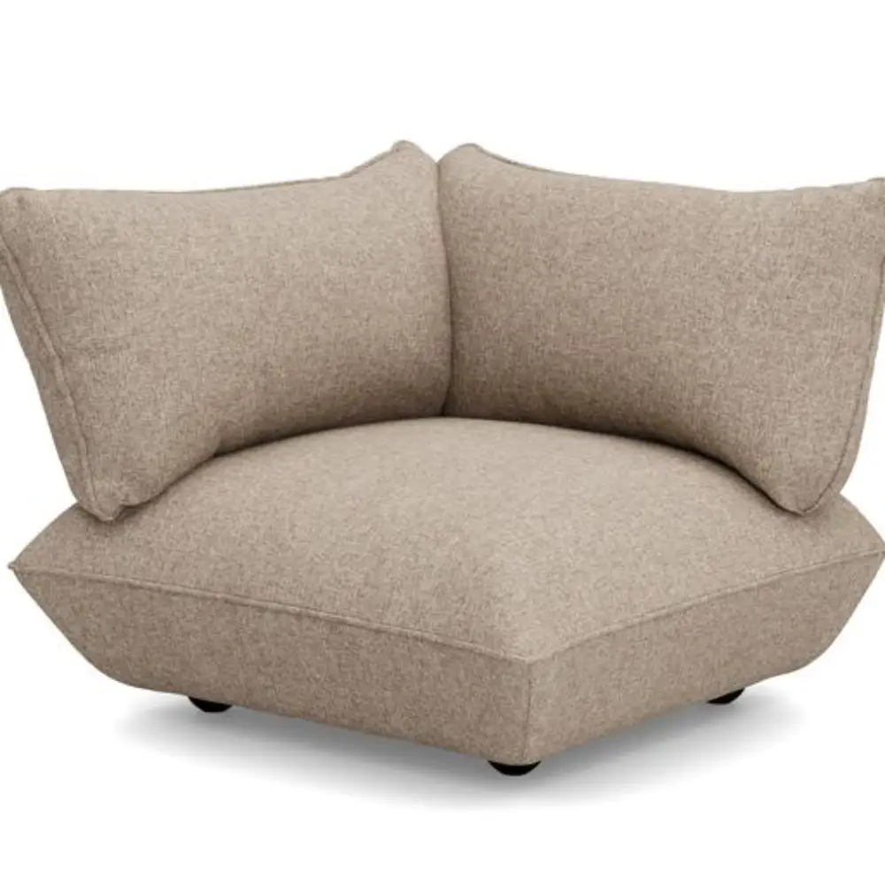 Fatboy, sumo Sofa-Eckteil boucle recycled brown