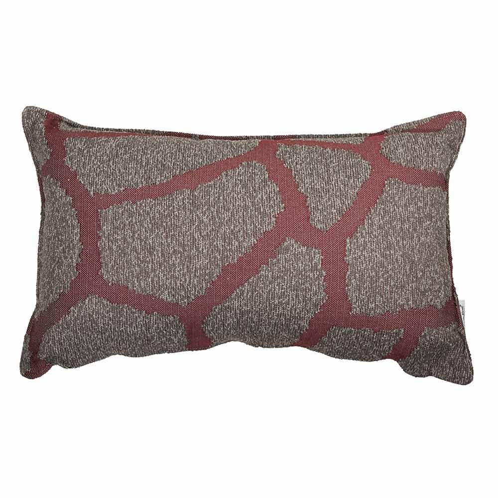 Cane-line, Play Ornamental Kissen 32X52X12 cm Braun/Bordeaux