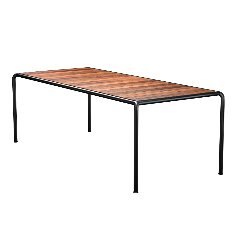 Houe, AVANTI Esstisch 222x98 cm Esche/Schwarz