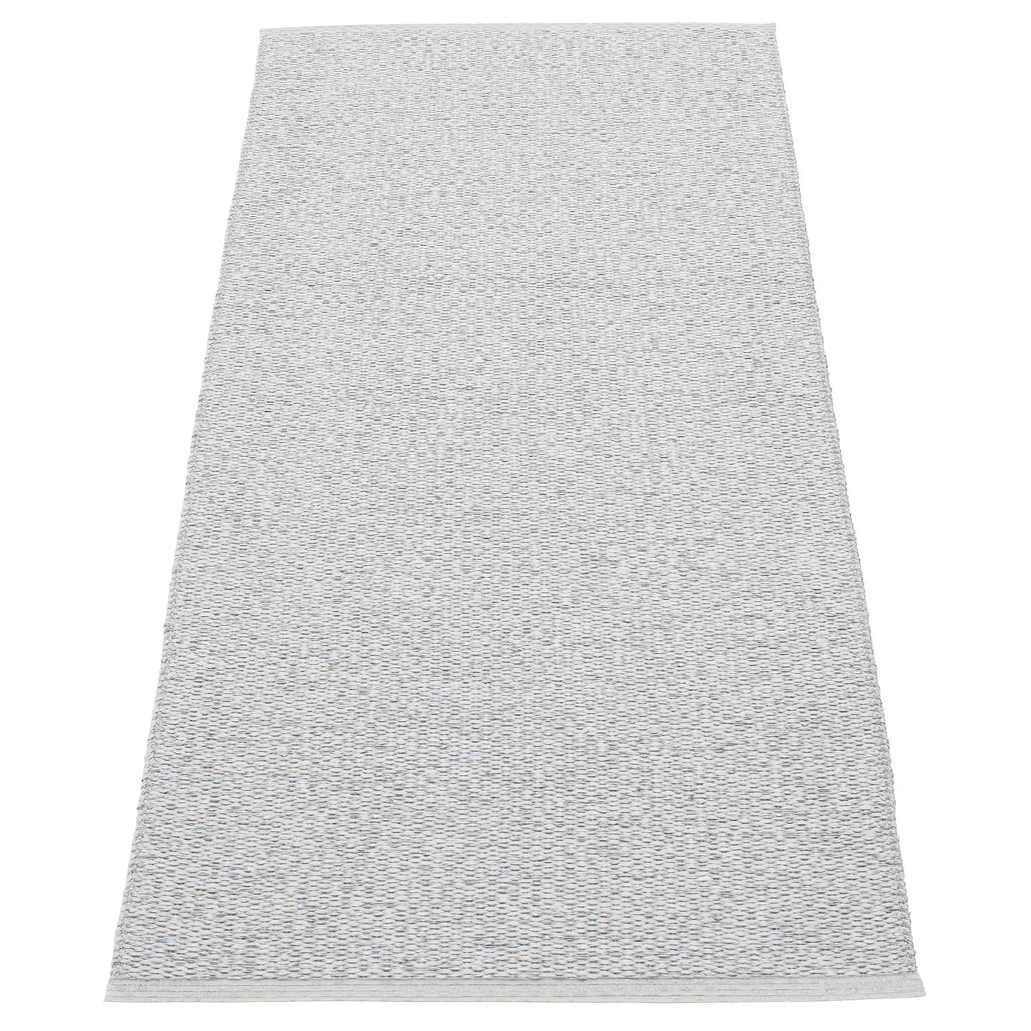 Pappelina, Svea Teppich 70x160 cm grey metallic / light grey