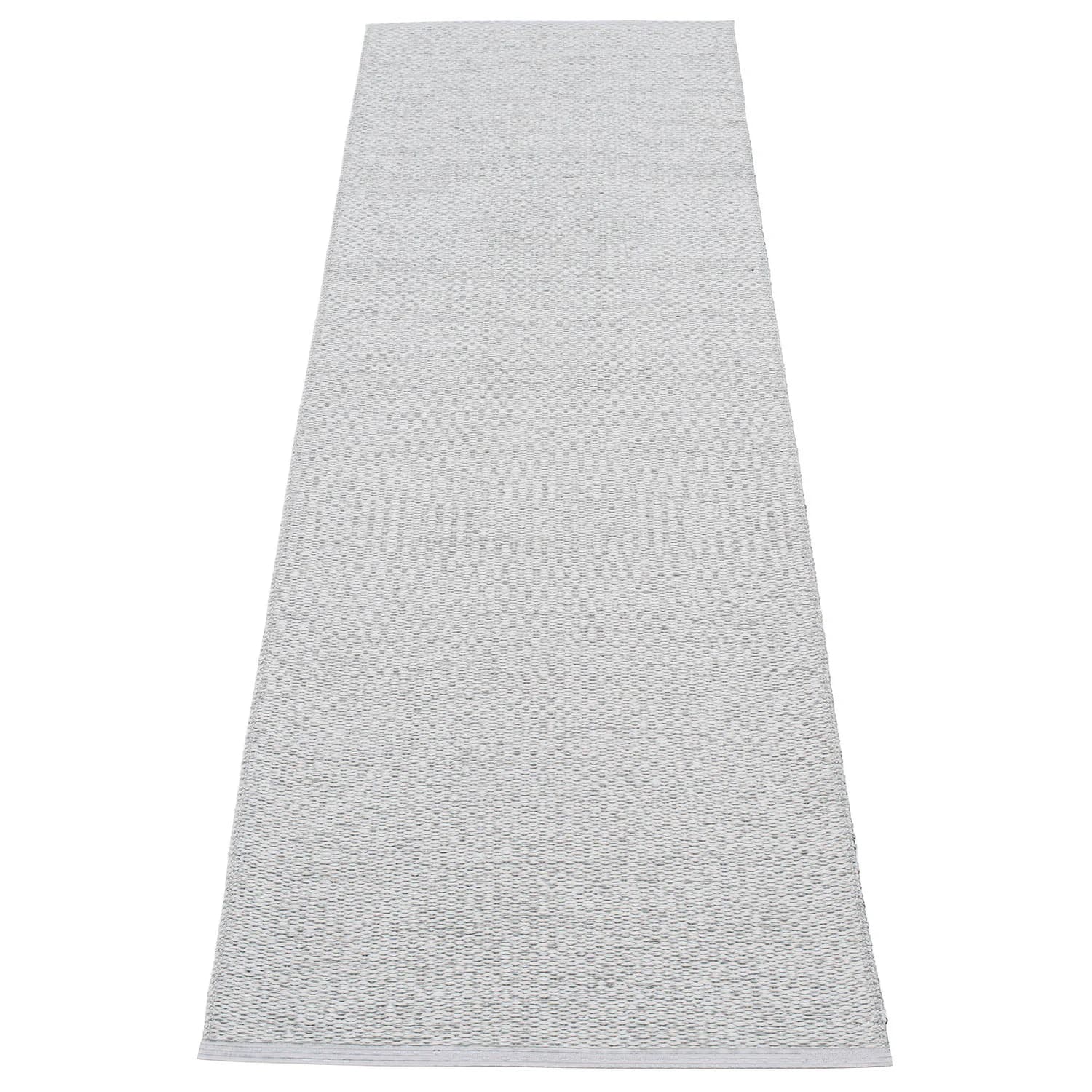 Pappelina, Svea Teppich 70x240 cm grey metallic / light grey