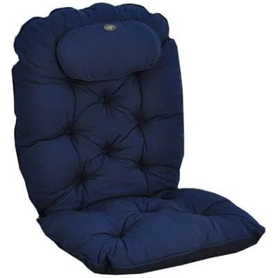 Fritab, Canyon Spin & Swing Luxuskissen strukturiert dralon Marineblau