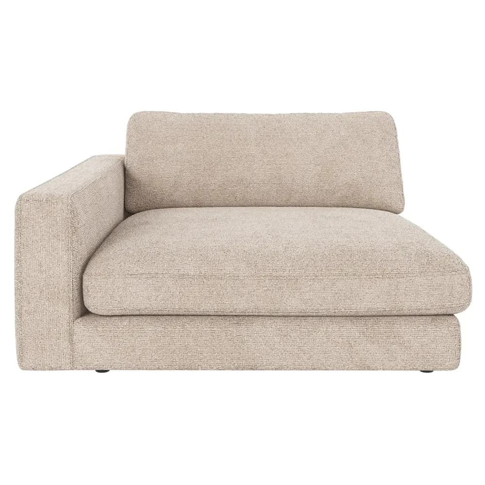 Rowico Home, Duncan Chaiselongue links Stoff Robin hellgrau