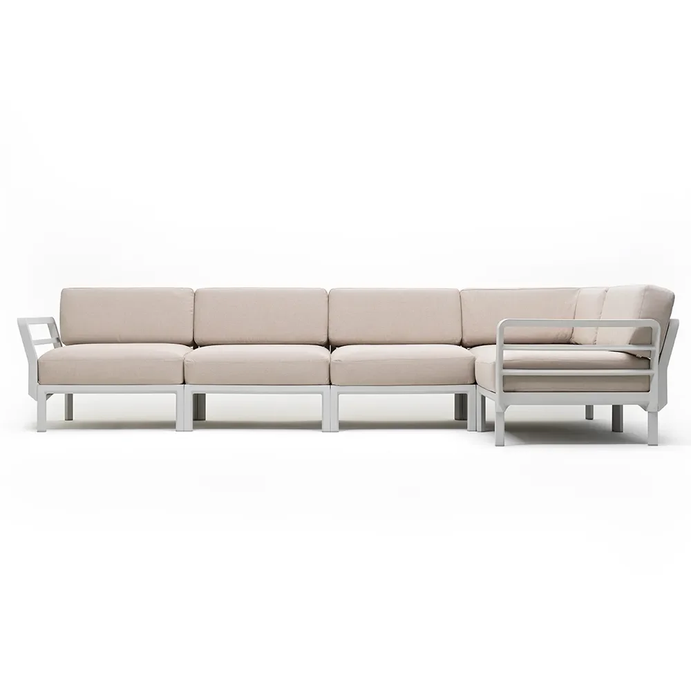 Nardi, Maximo 5 ecksofa Gesso - Perla