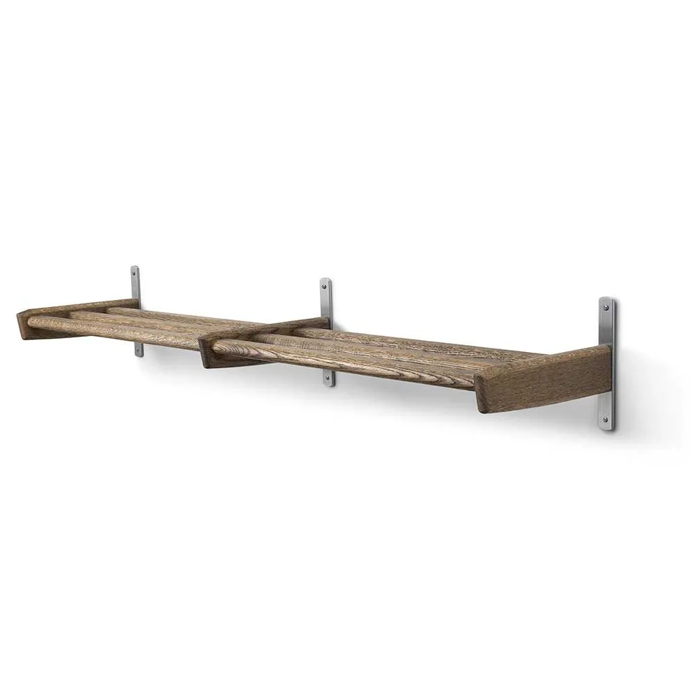 Oscarssons Möbel, Meja Schuhregal 115 cm Eiche geräuchert