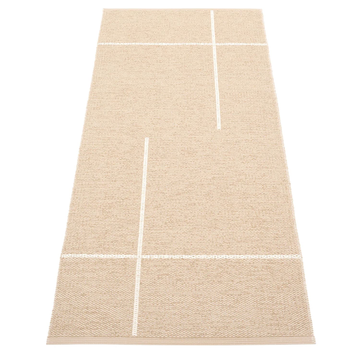Pappelina, Fred Teppich 70x180 cm beige / vanilla