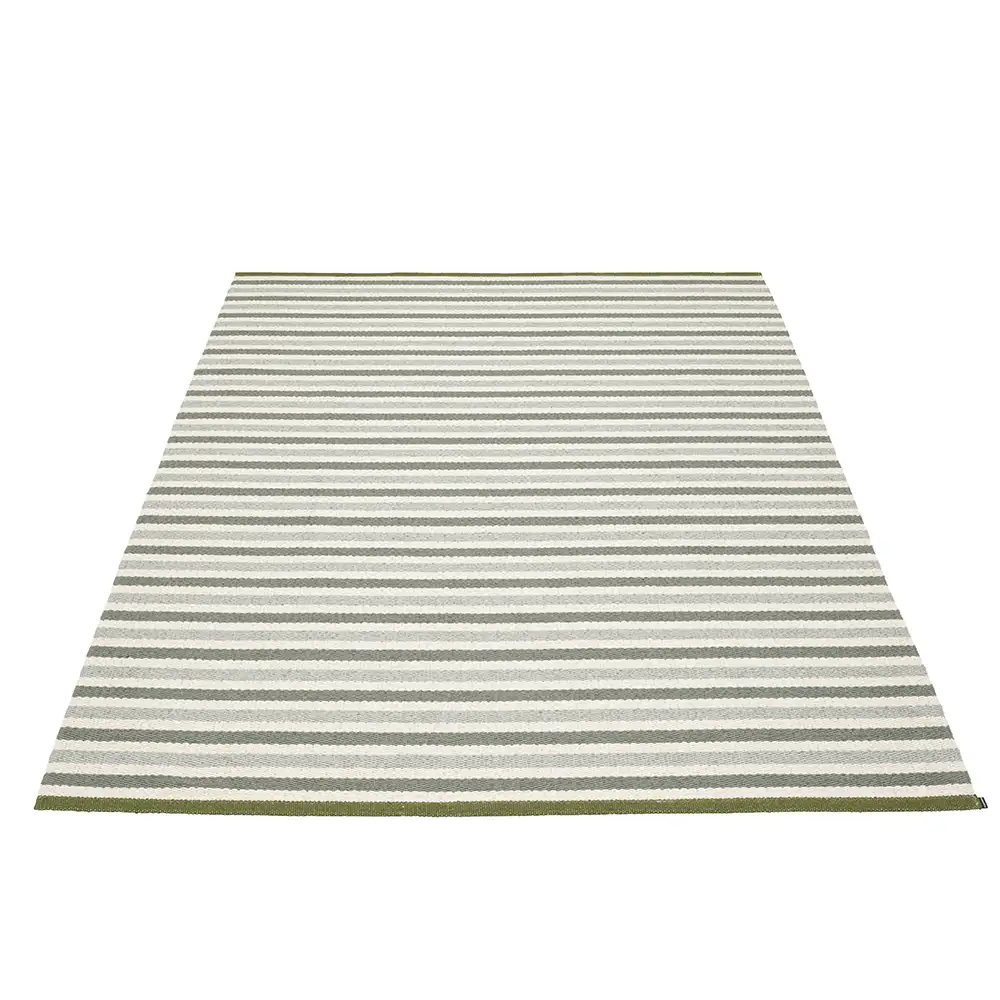 Pappelina, Teo Teppich 180x260 cm Sage/Army/Vanilla
