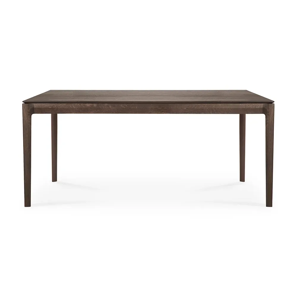 Ethnicraft, Buche Esstisch 90x180 cm Eiche braun lackiert