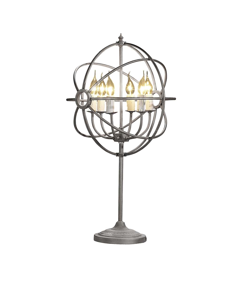 Rome Table Lamp Natural Iron