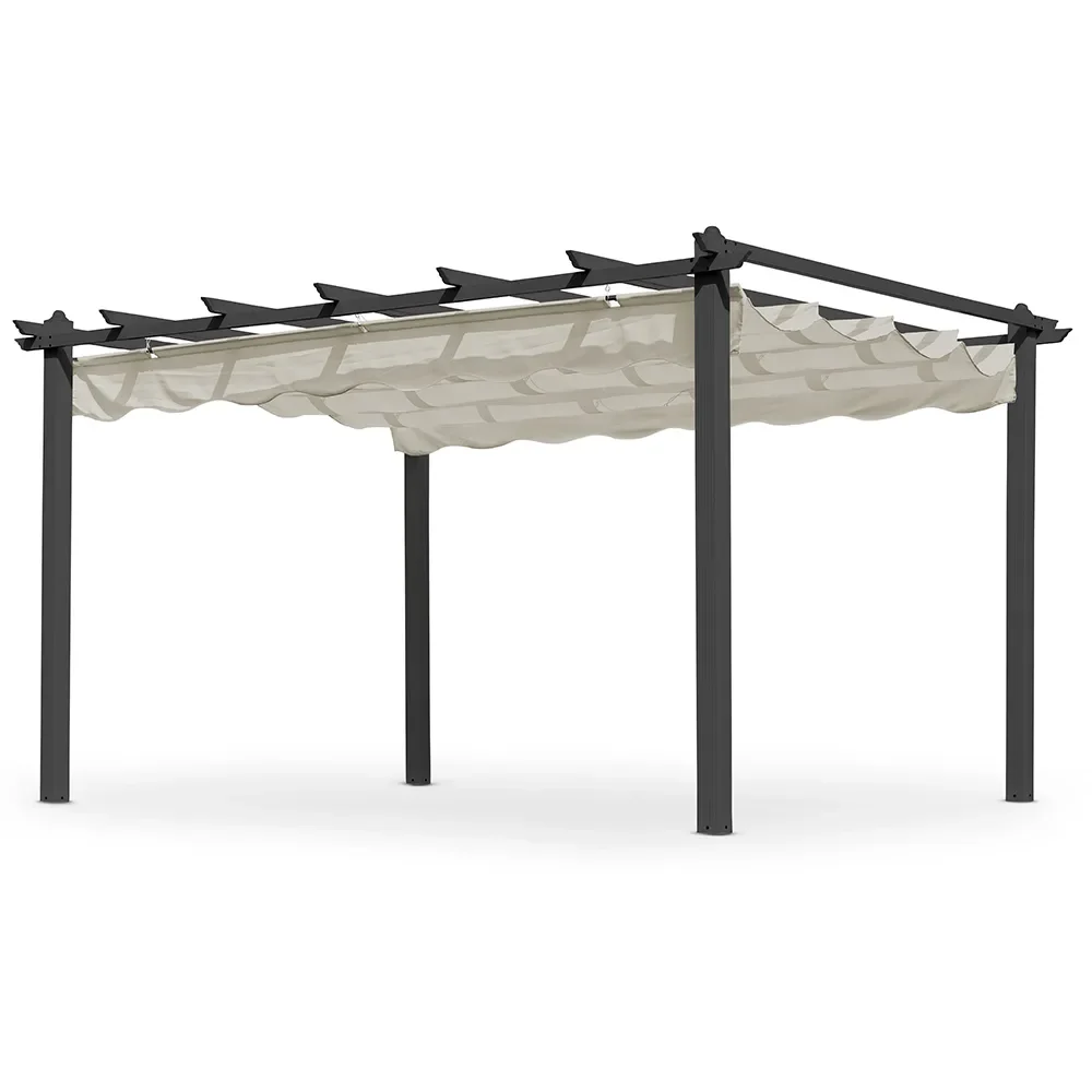 Hillerstorp, Skanör Pavillon 300x400 cm schwarz/sand