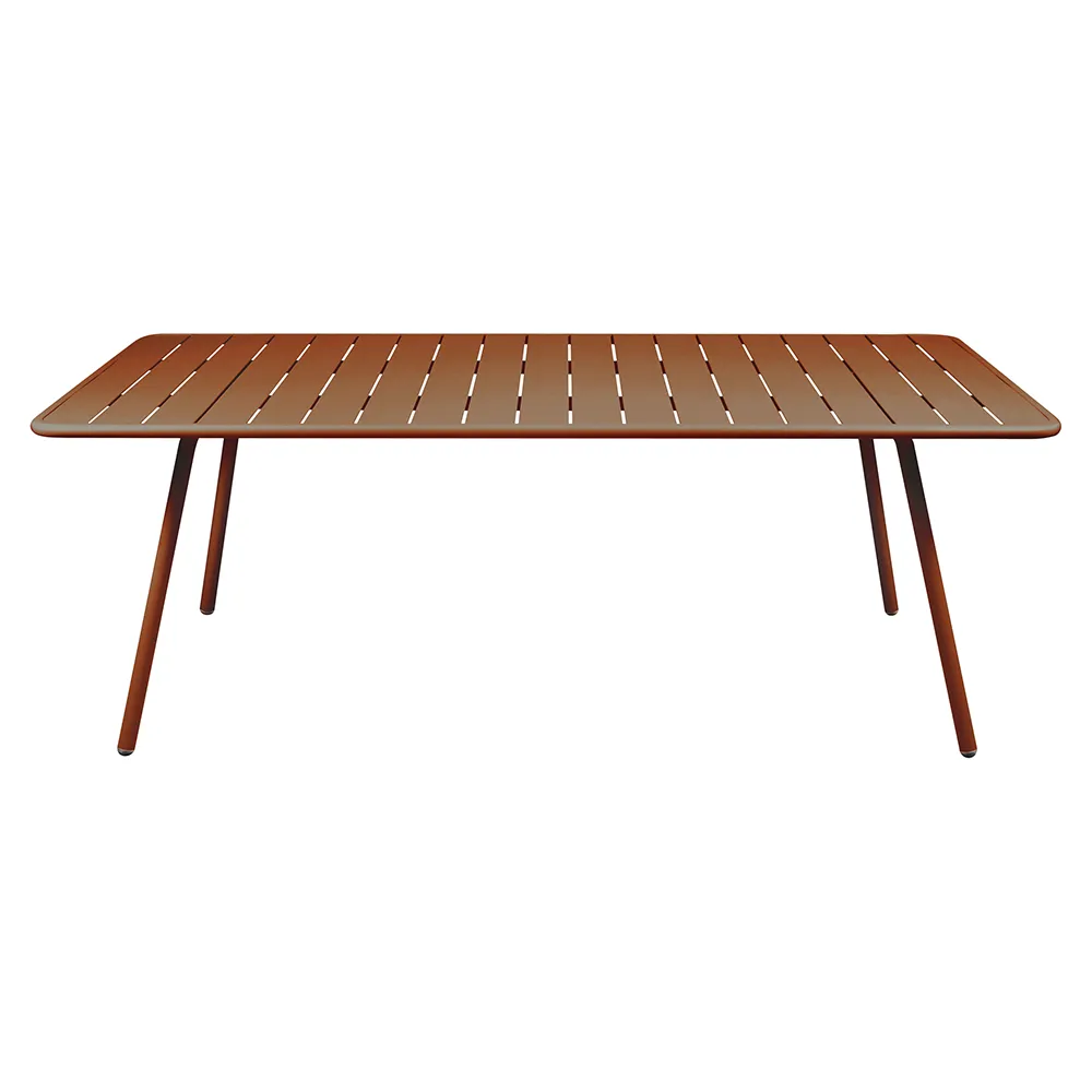 Fermob, Luxembourg esstisch 100x207 cm Candied Orange