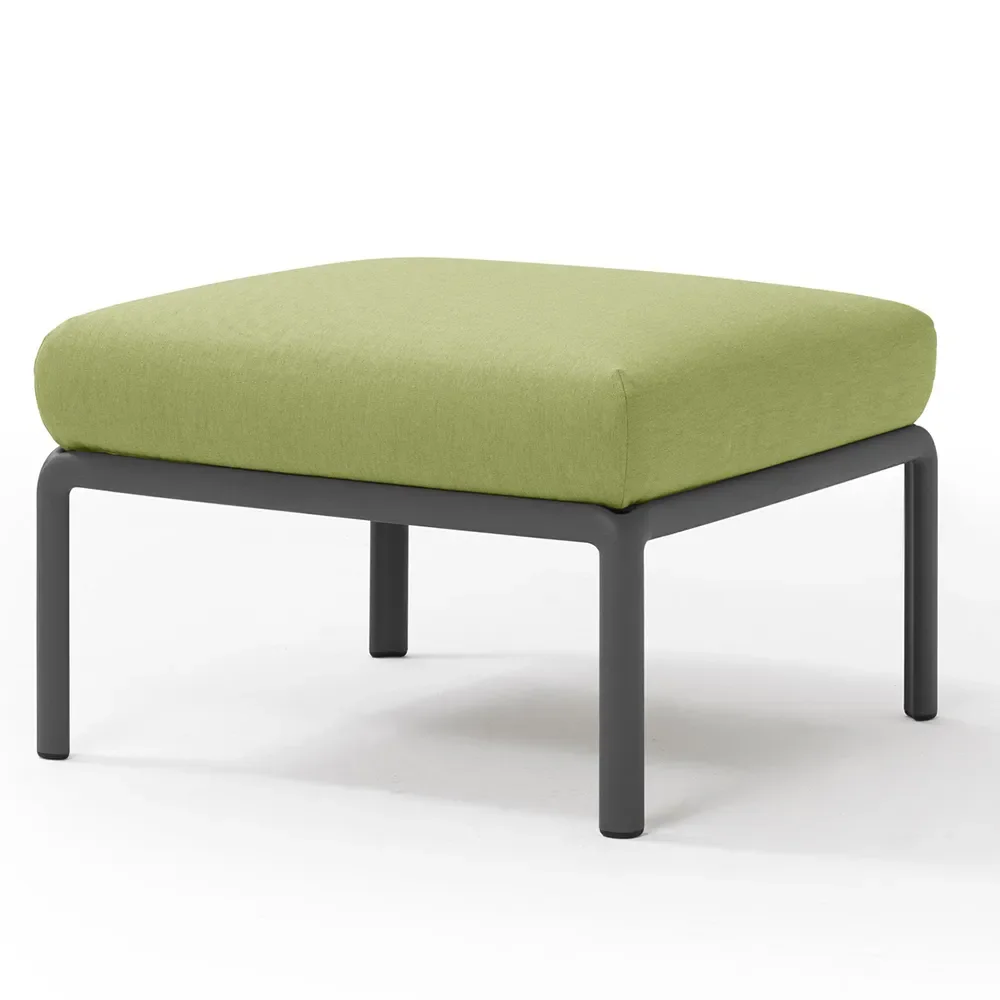 Nardi, Komodo Hocker Anthrazit-Avocado-Sunbrella