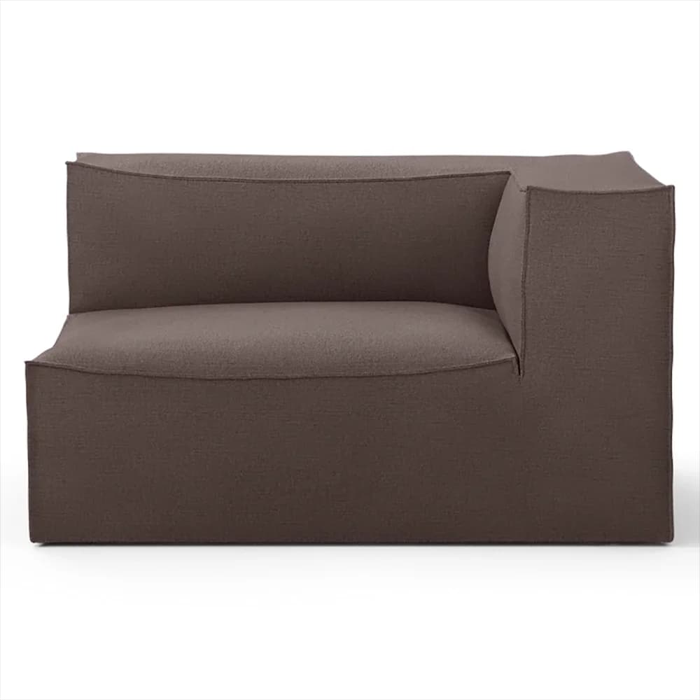 Ferm Living, Catena Sofa Armrest Right L401 - Hot Madison - Brown