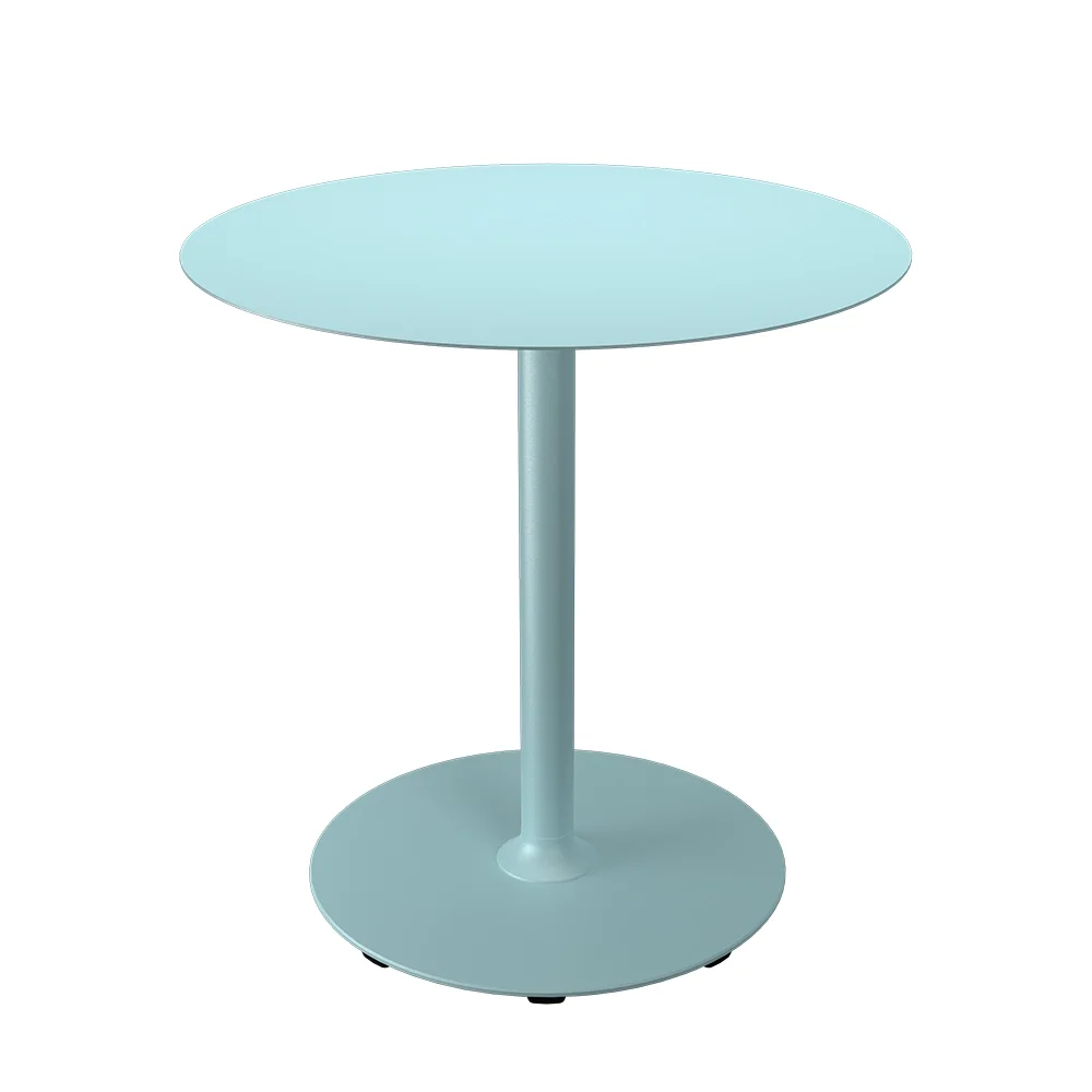 Houe, PICO Couchtisch Ø74 cm, runde Basis Ice Blue