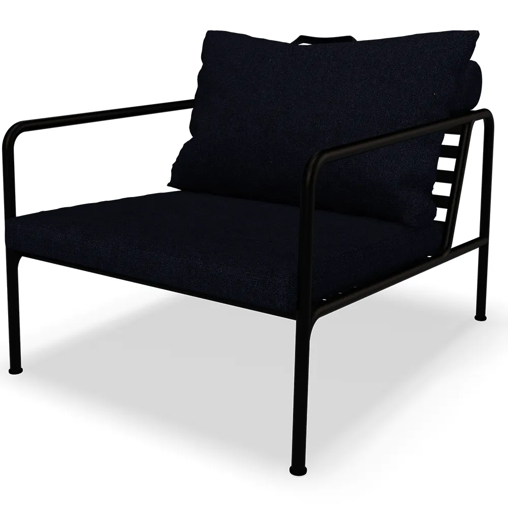 Houe, Avon Sessel Indigo/Schwarz