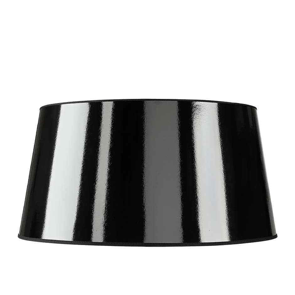 Klassischer Lampenschirm black lacquer