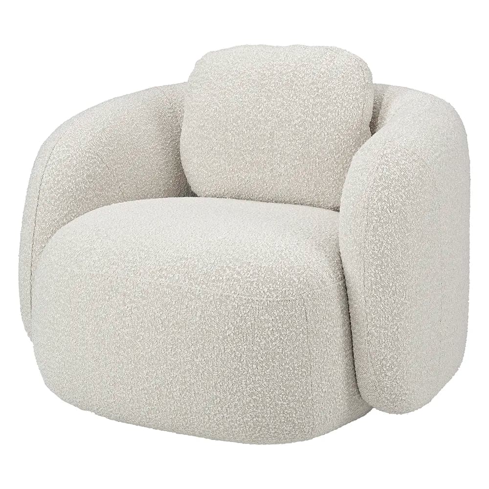 Dixon Drehsessel Bouclé Cream