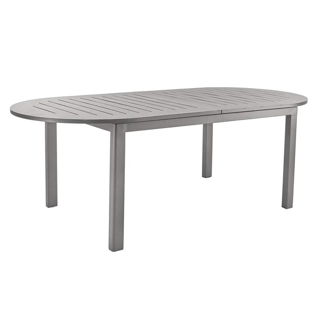 Brafab, Lomma Esstisch 110x220-280 cm elipse Khaki