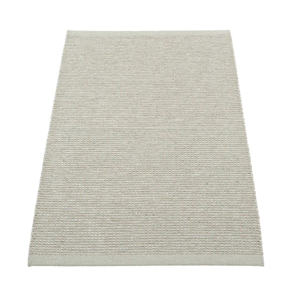 Pappelina, Emm teppich 70 x 120 cm Sage/Linen Metallic