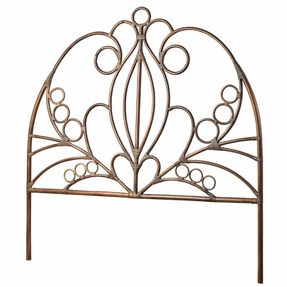 Sika Design, Kopfteil Natalia 180 cm Rattan antik