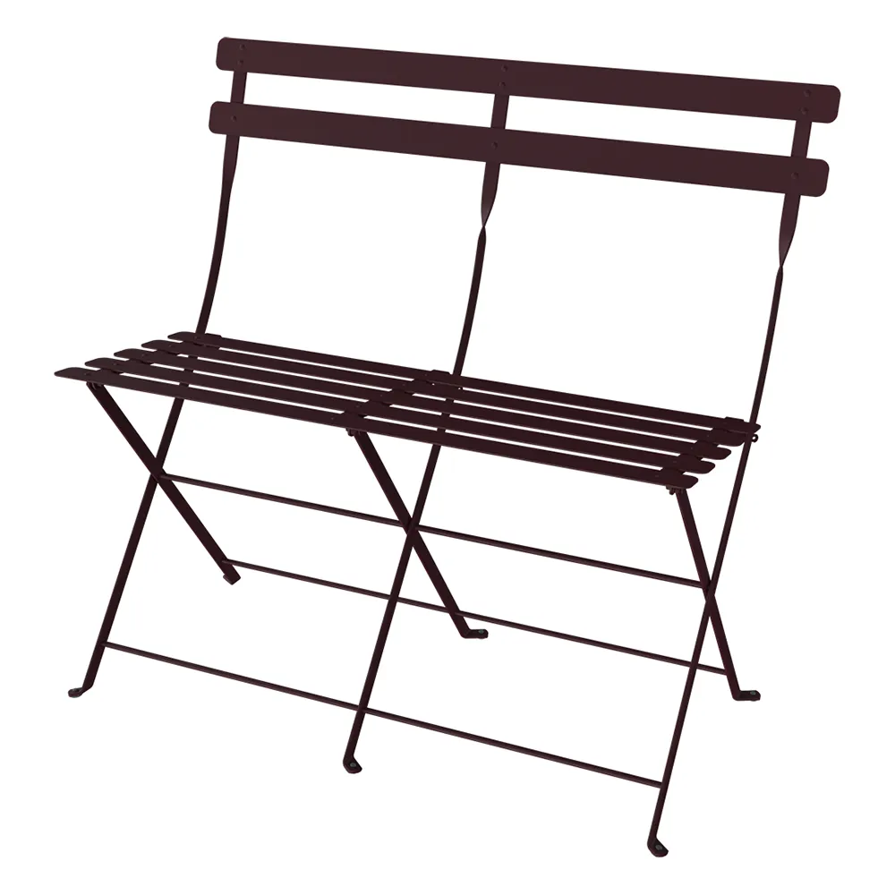 Fermob, Bistro 2-sitzer-sofa Black Cherry