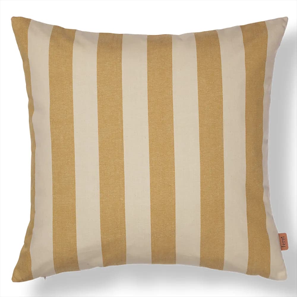 Ferm Living, Strand Zierkissen Warm Yellow/Parchment