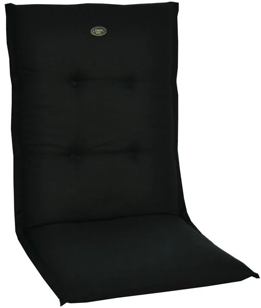 Fritab, Canyon Teak Stuhl Kissen Low Black Texture
