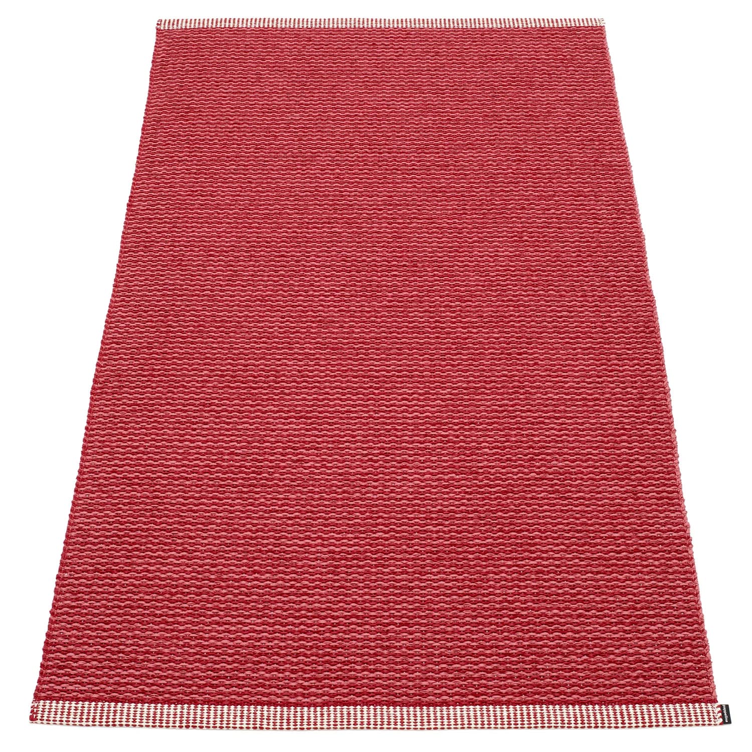 Pappelina, Mono Teppich 85x160 cm blush / dark red