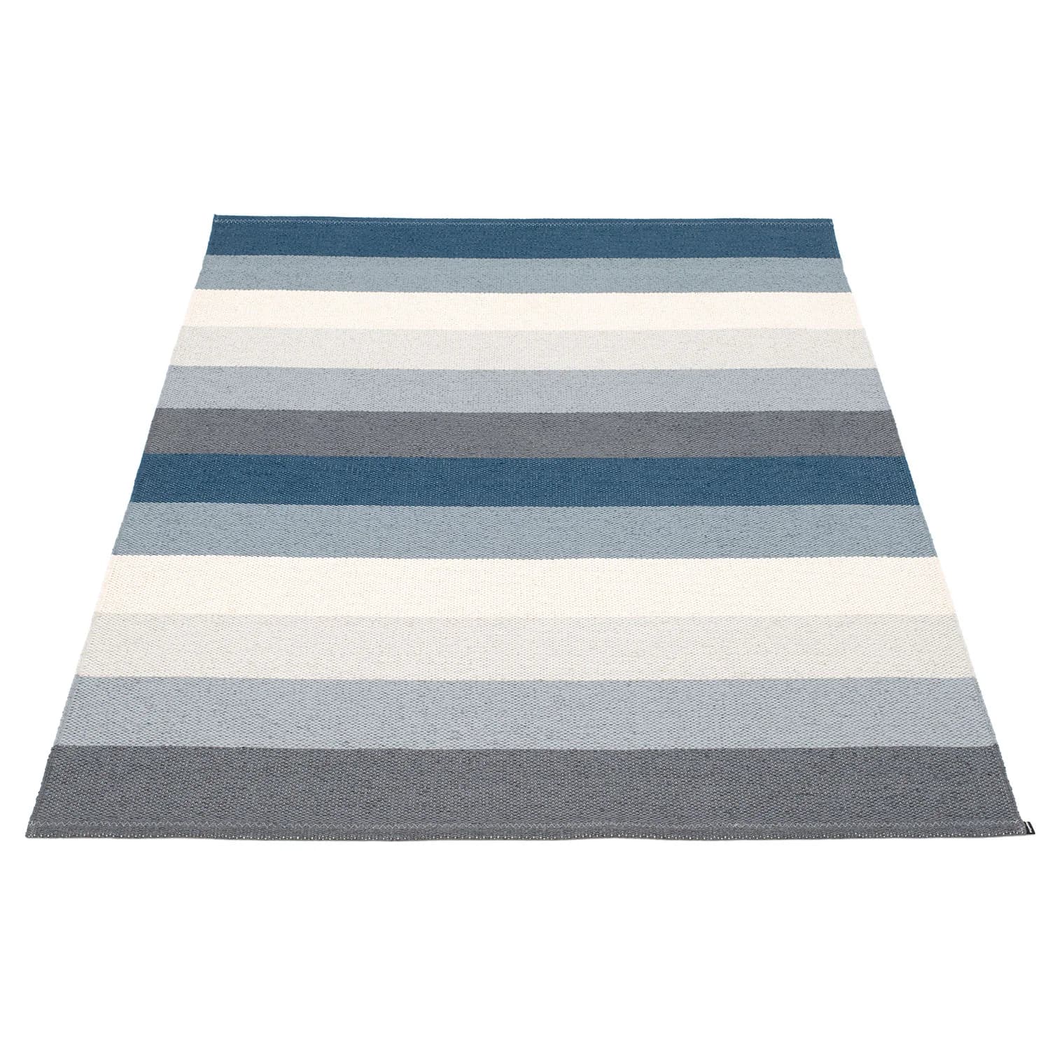 Pappelina, Molly Teppich 140x200 cm ocean grey