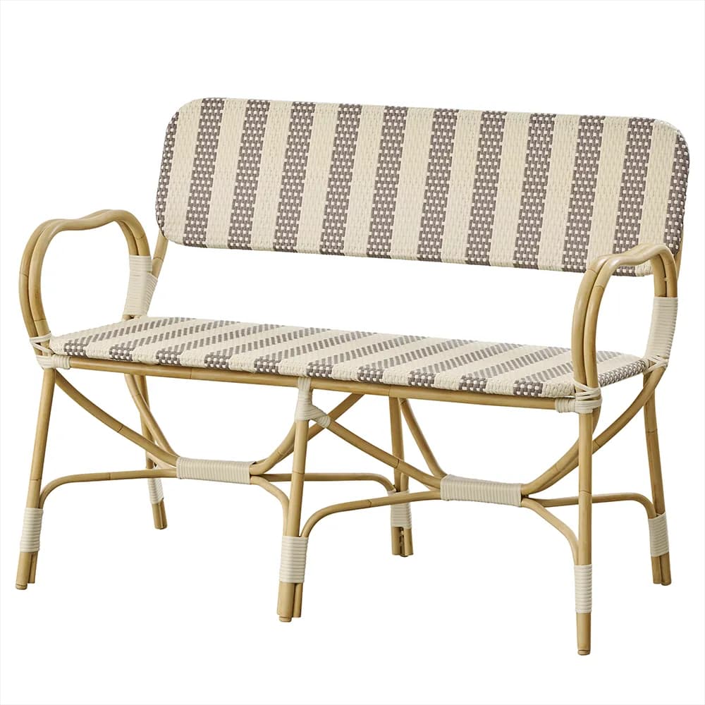 Sika Design, Bistrobank 2-Sitzer GESTREIFT