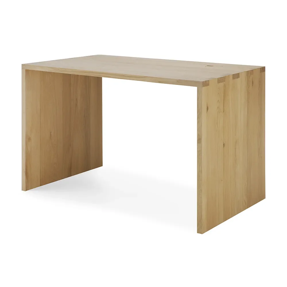 Ethnicraft, U Schreibtisch 70x140 cm Eiche