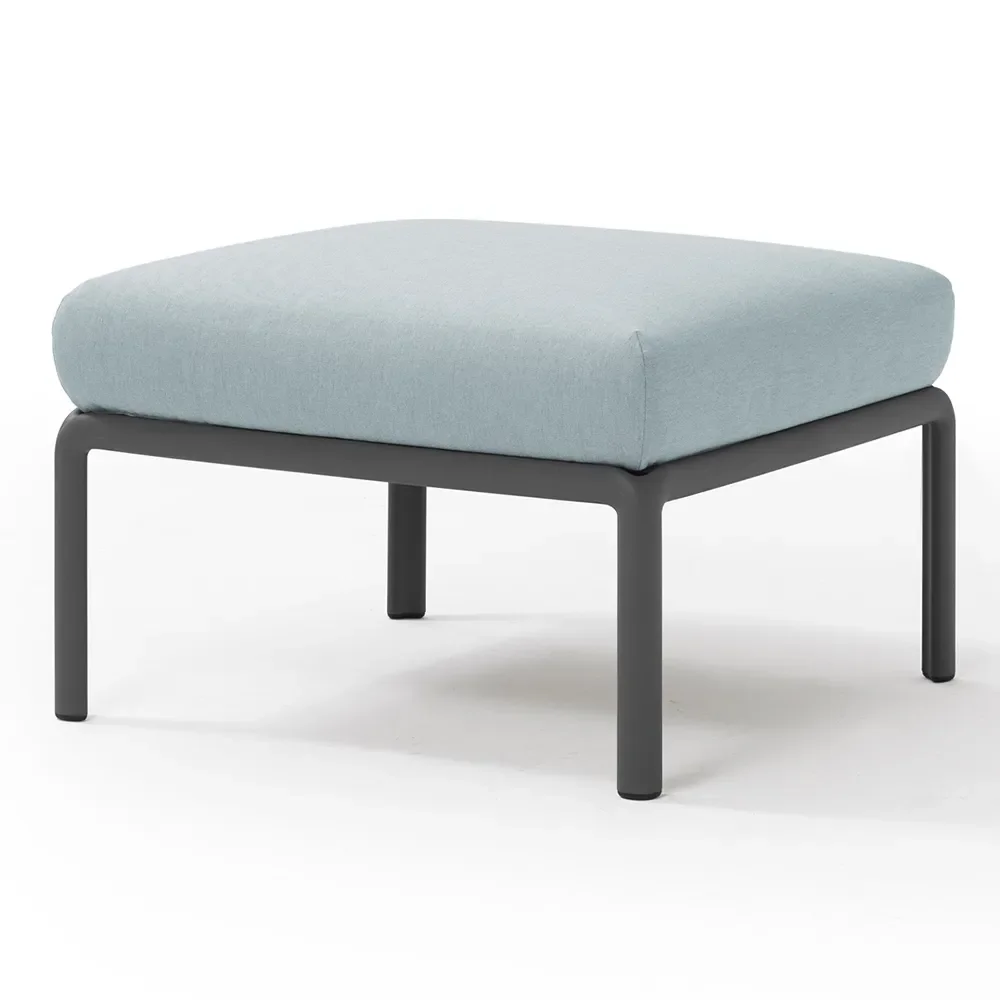 Nardi, Komodo Hocker Anthrazit-Ghiaccio Sunbrella
