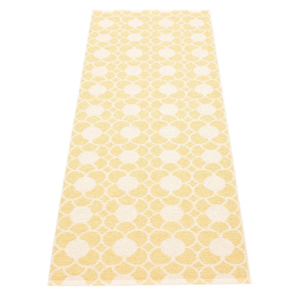 Pappelina, Anya teppich Pale Yellow/Vanilla 70 x 200 cm
