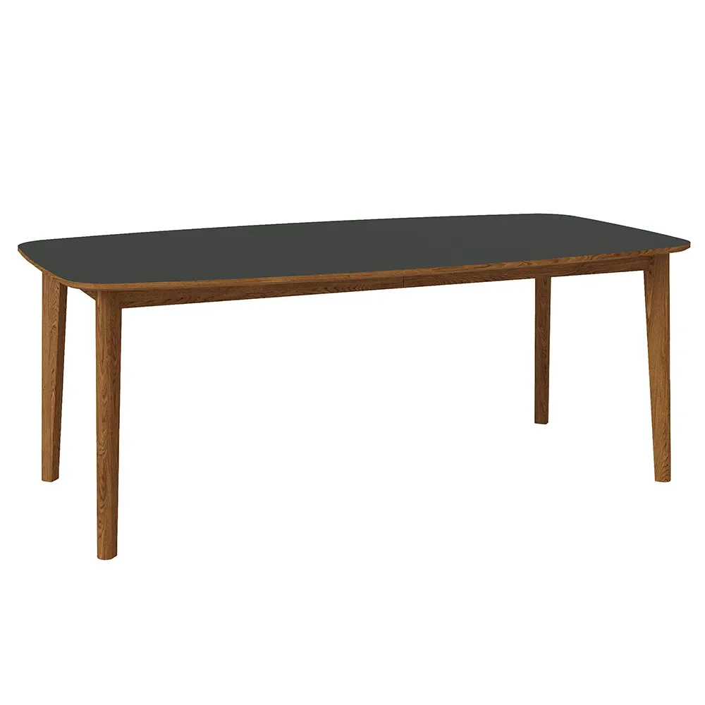 Skovby, Sm119 Tisch Nussbaum Öl/Schwarz Nano-Laminat 192X102X74Cm