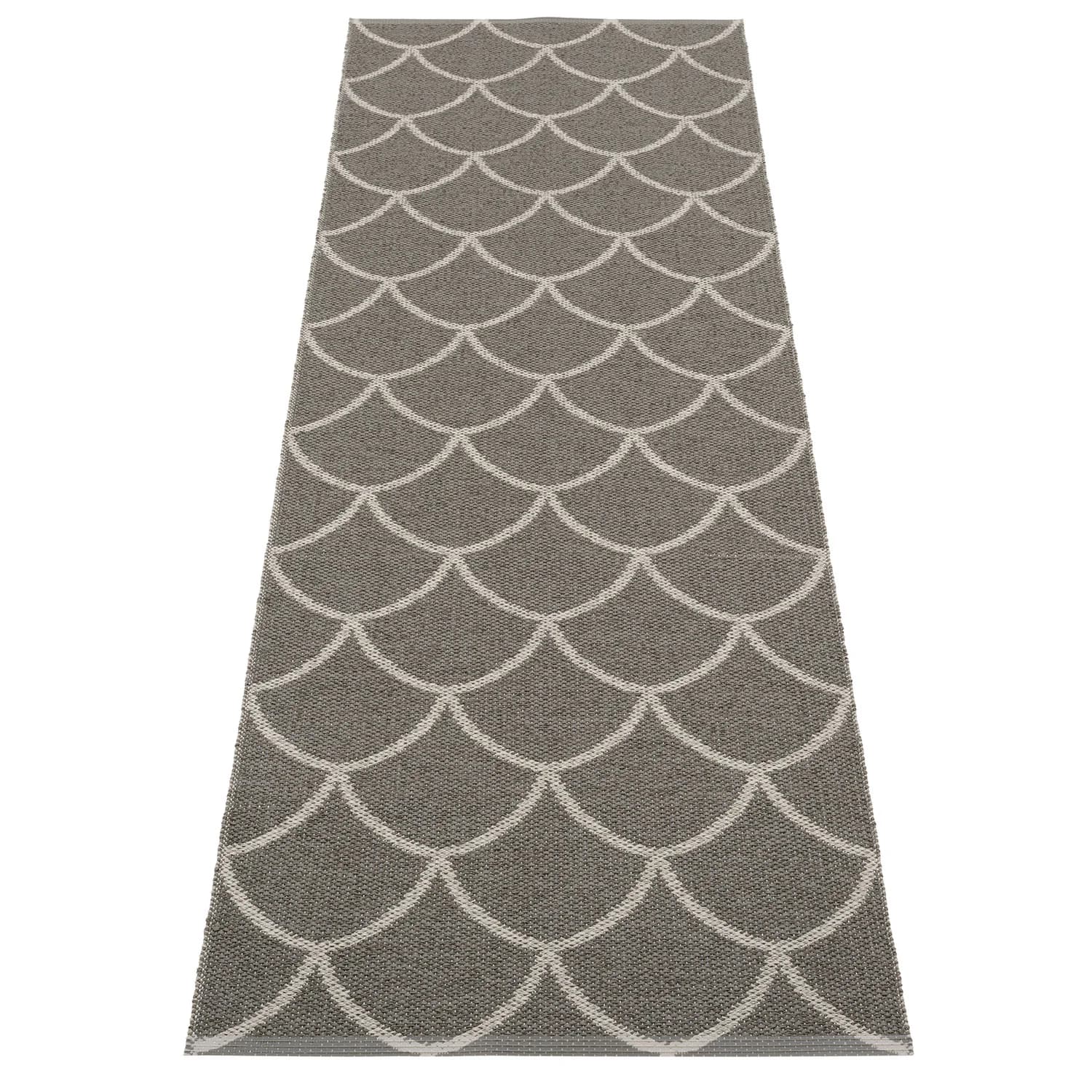 Pappelina, Kotte Teppich 70x225 cm charcoal / warm grey