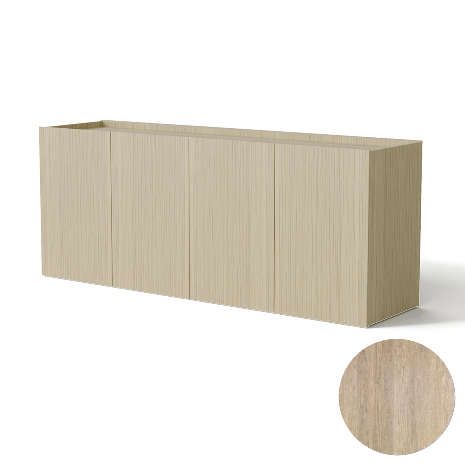 Skovby, Sm404 Anrichte Eiche Weißöl 169X43X68Cm