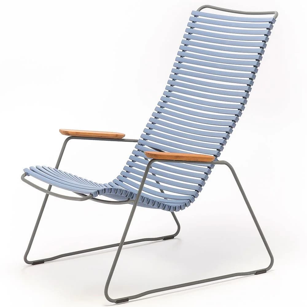 Houe, Click Lounge Chair taubenblau