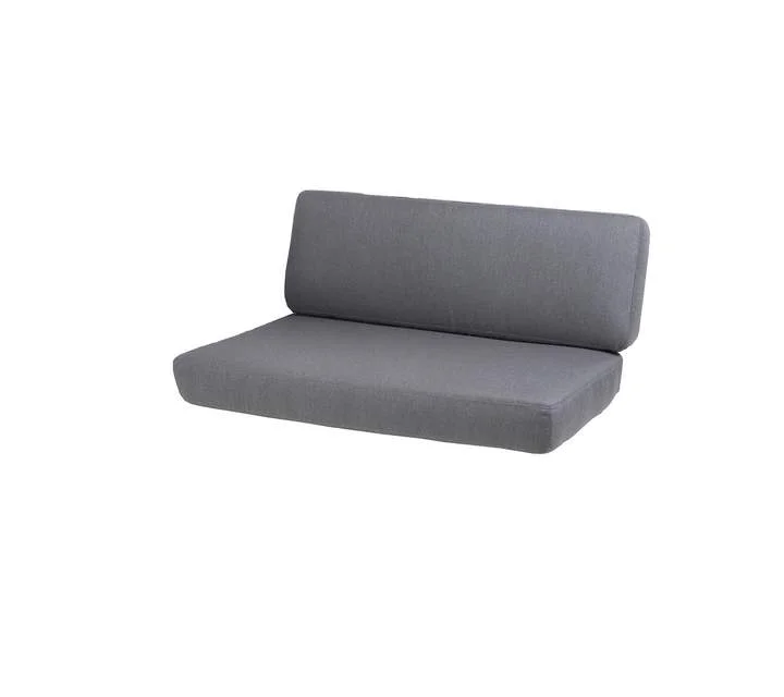 Cane-line Savannah Sofakissen 2-Sitzer Cane-Line Matt Grey, links