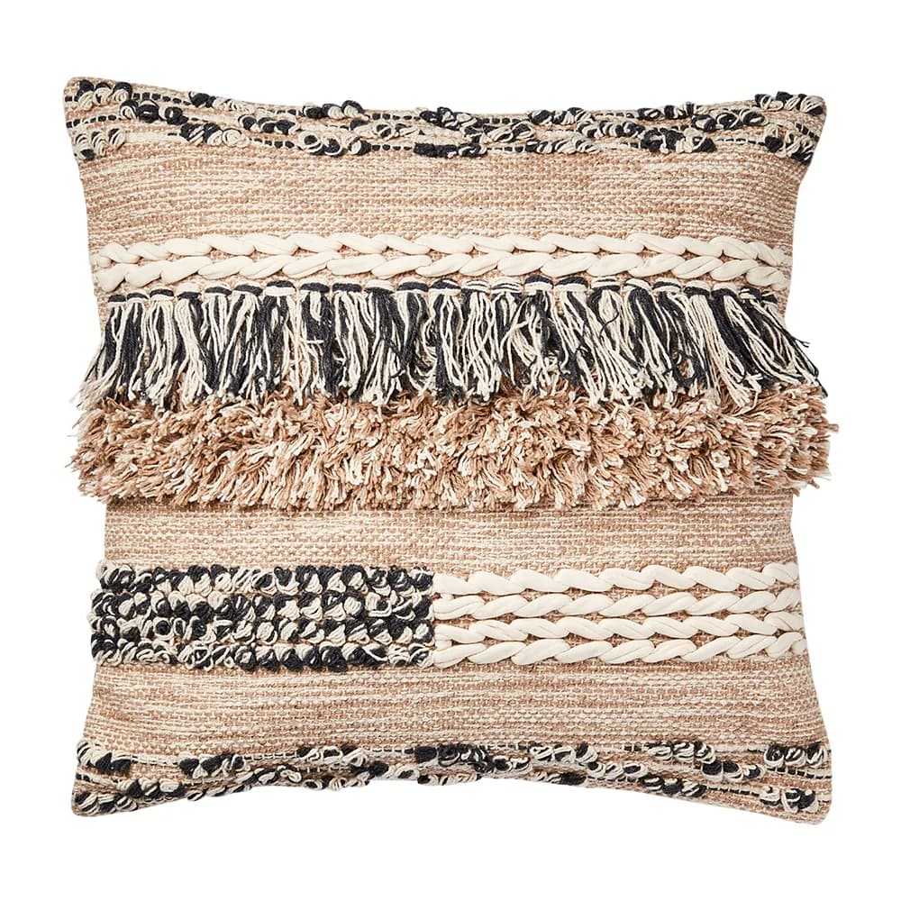 Affari of Sweden, MINNA Kissenbezug beige/grau/elfenbein