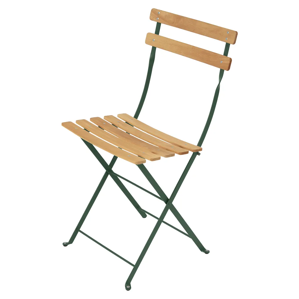 Fermob, Bistro stuhl natural Cedar green
