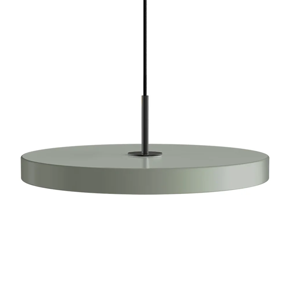 UMAGE - Asteria Plus Hängelampe, Ø 43 cm, hellgrün/schwarz