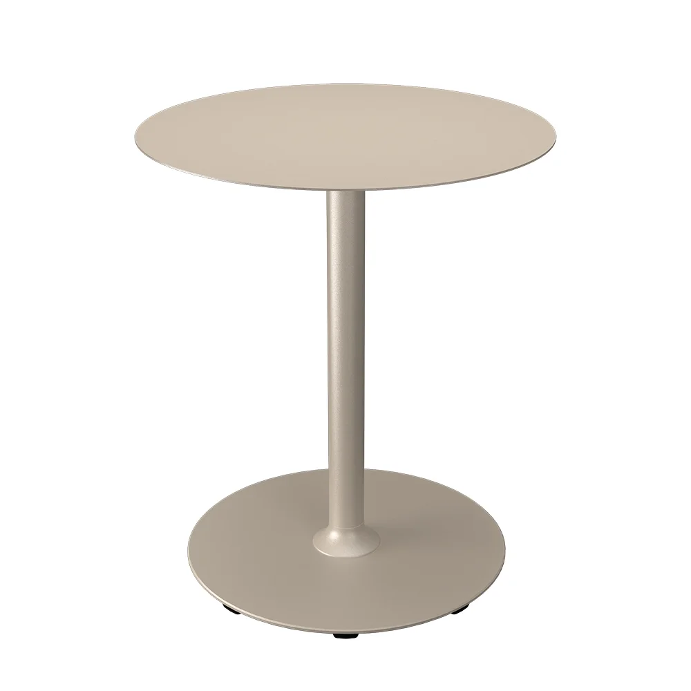 Houe, PICO Couchtisch Ø64 cm runder Sockel beige