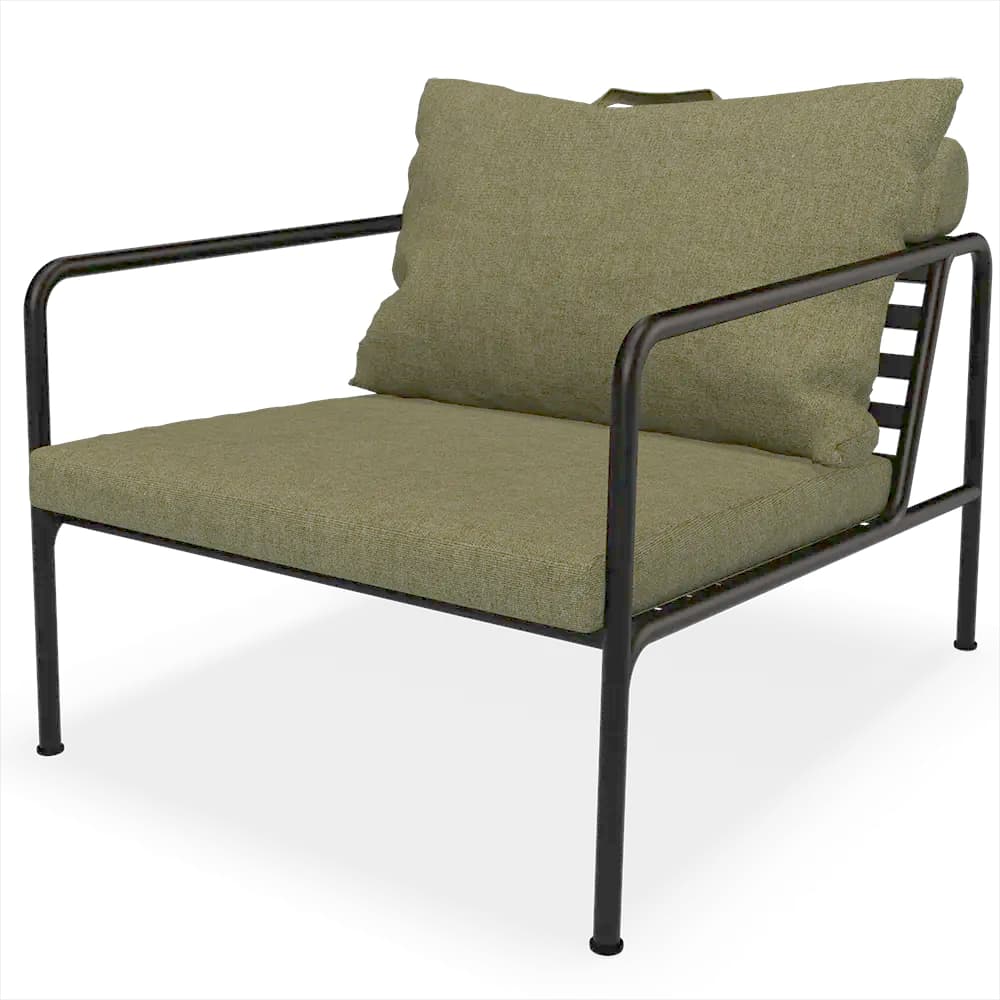 Houe, Avon Sessel Leaf/Schwarz
